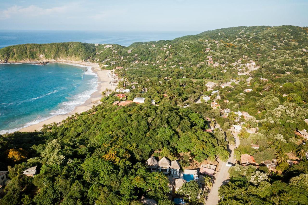 Cabanas Sicaru Mazunte Buitenkant foto