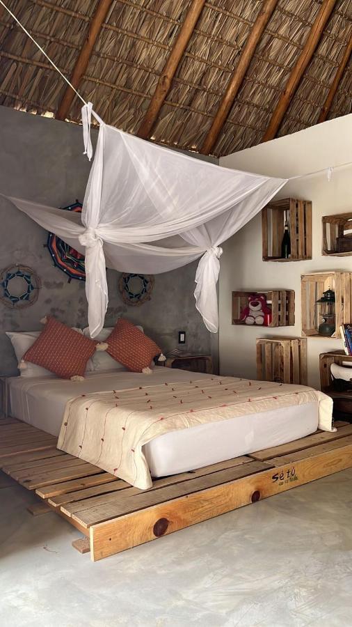 Cabanas Sicaru Mazunte Buitenkant foto